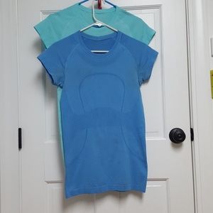 Lululemon swiftly short sleeve sz 6 bundle